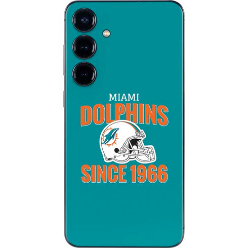 NFL Miami Dolphins Helmet Galaxy S25 Skin